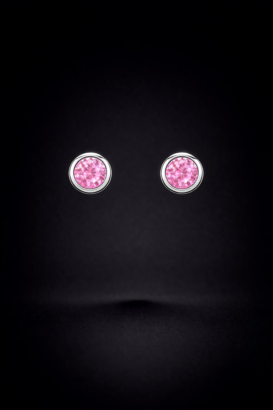 Rose Quartz Earrings – "Blushing Light"