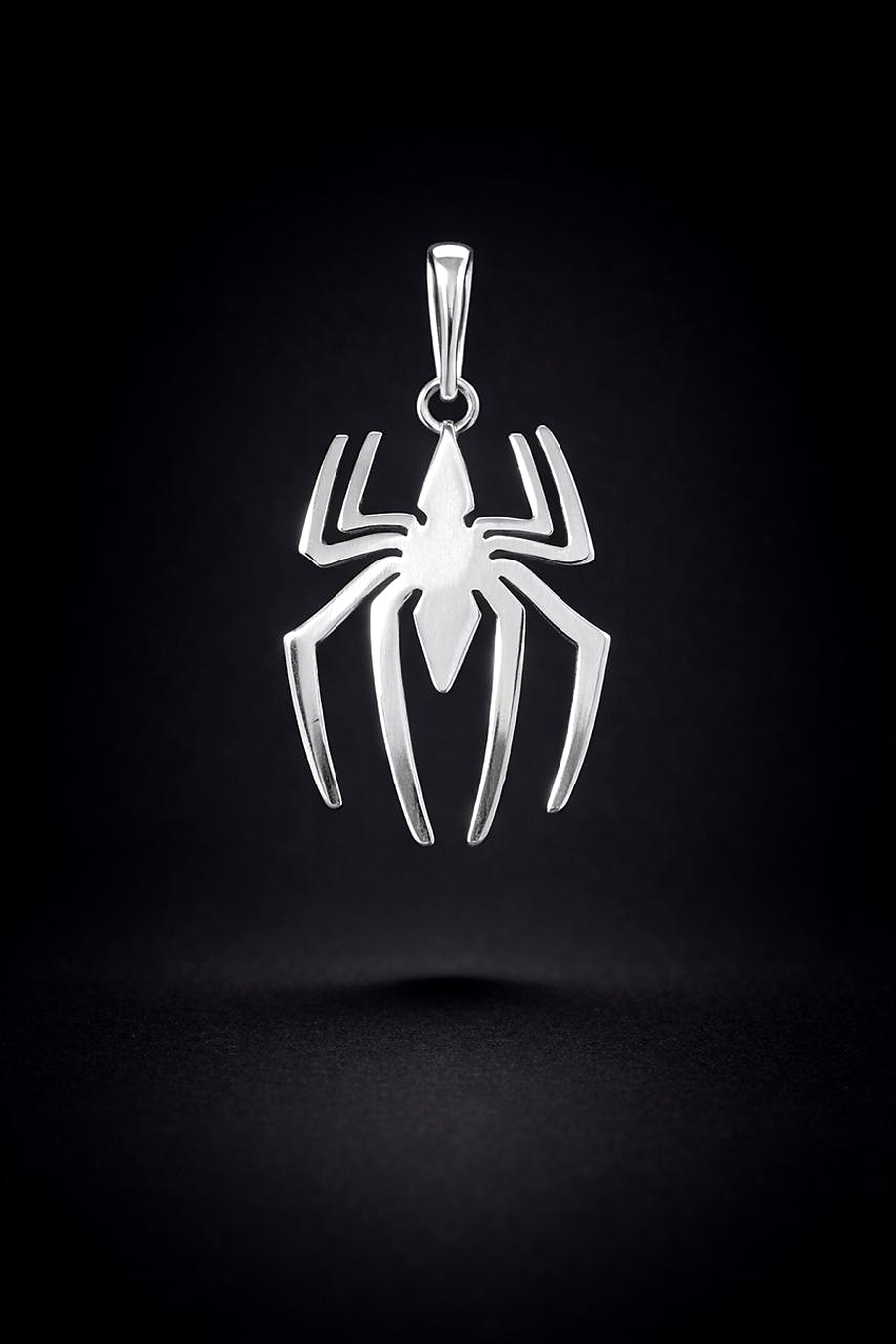 Spider Pendant – "Night Silhouette"
